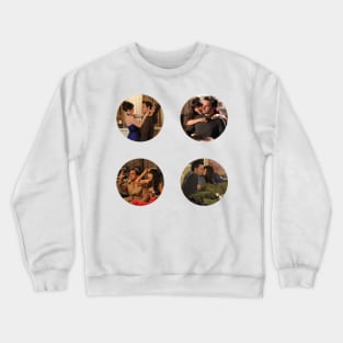 Nick and Jess Sticker Pack Crewneck Sweatshirt